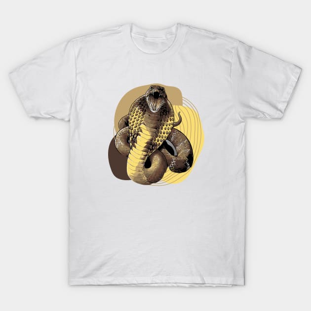 Cobra Snake T-Shirt by Wilcox PhotoArt